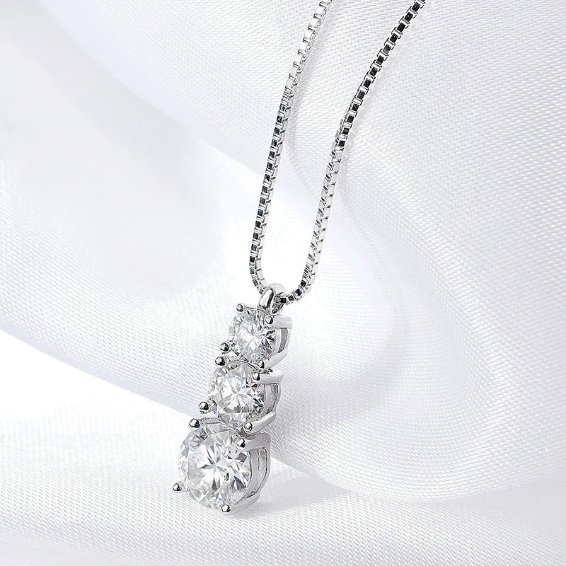 Moissanite necklace