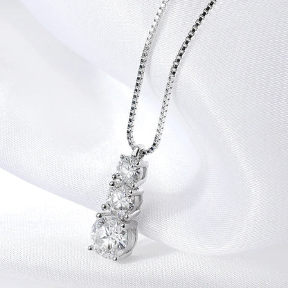 Moissanite necklace