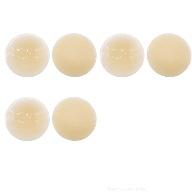 מדבקות לפטמה רב פעמיות- חבילה של 3