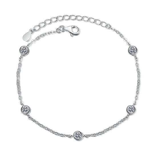 Bracelets with Moissanite stone