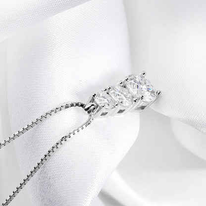 Moissanite necklace