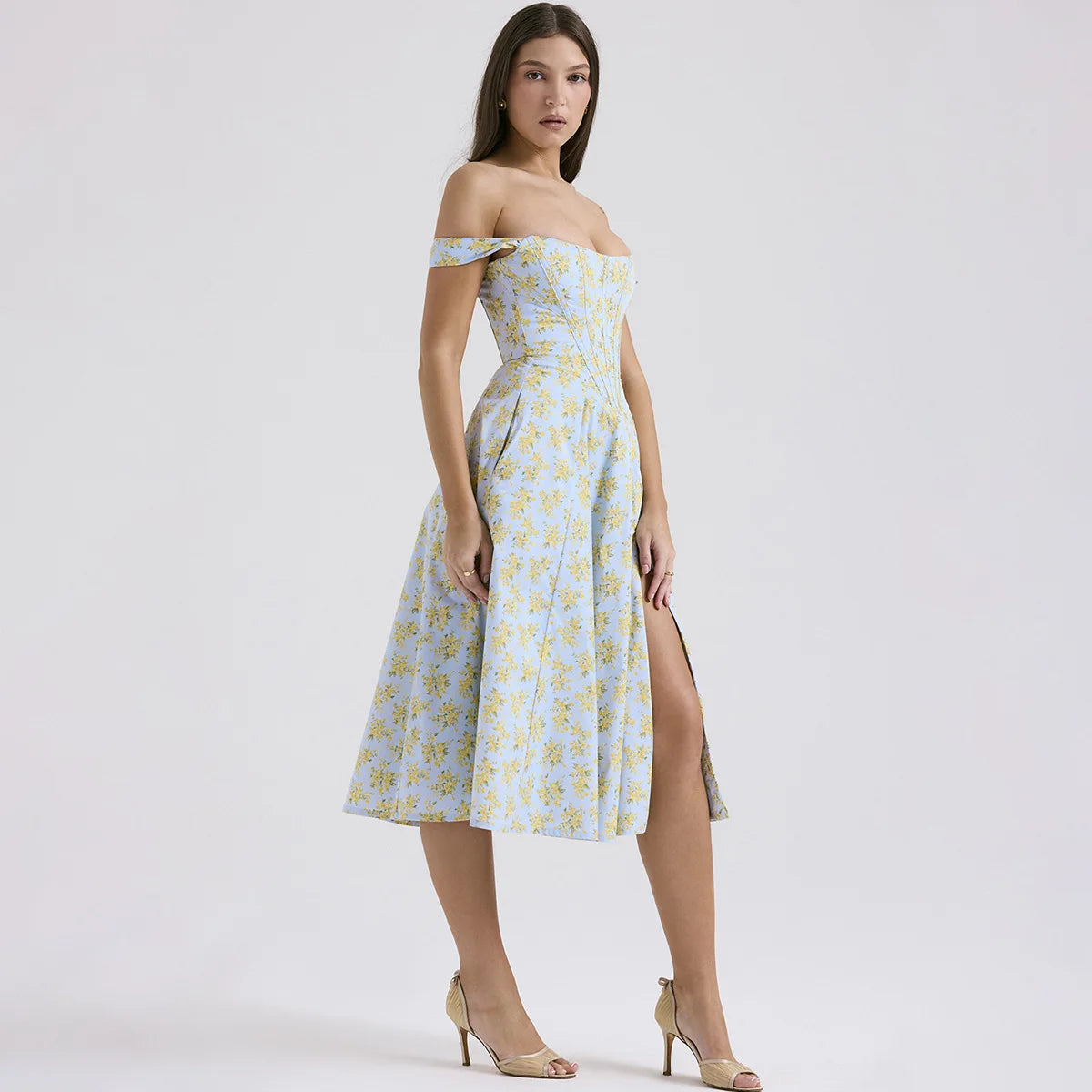 Noren midi dress