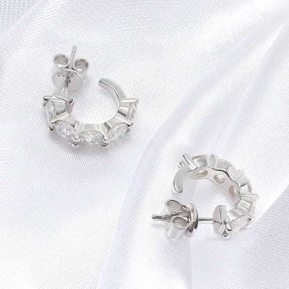 Moissanite earrings