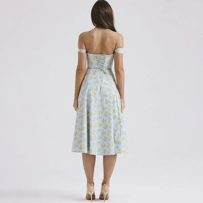 Noren midi dress
