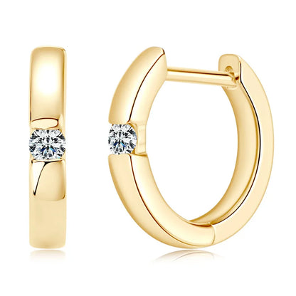 Moissanite earrings