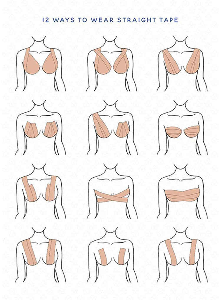 רול דבק דו צדדי לפטמה