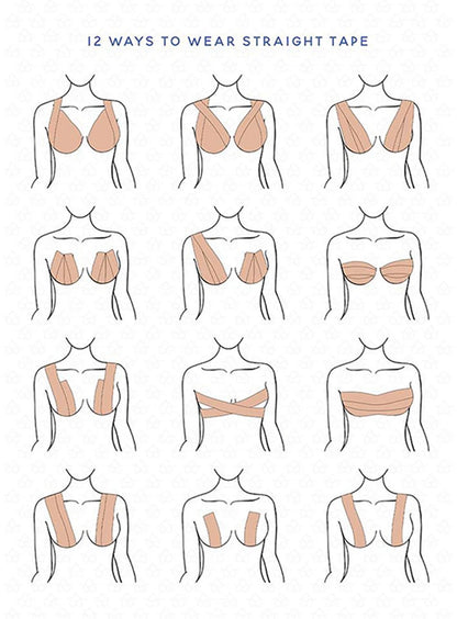 רול דבק דו צדדי לפטמה