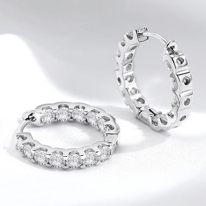 Moissanite earrings