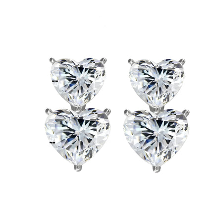 Moissanite earrings