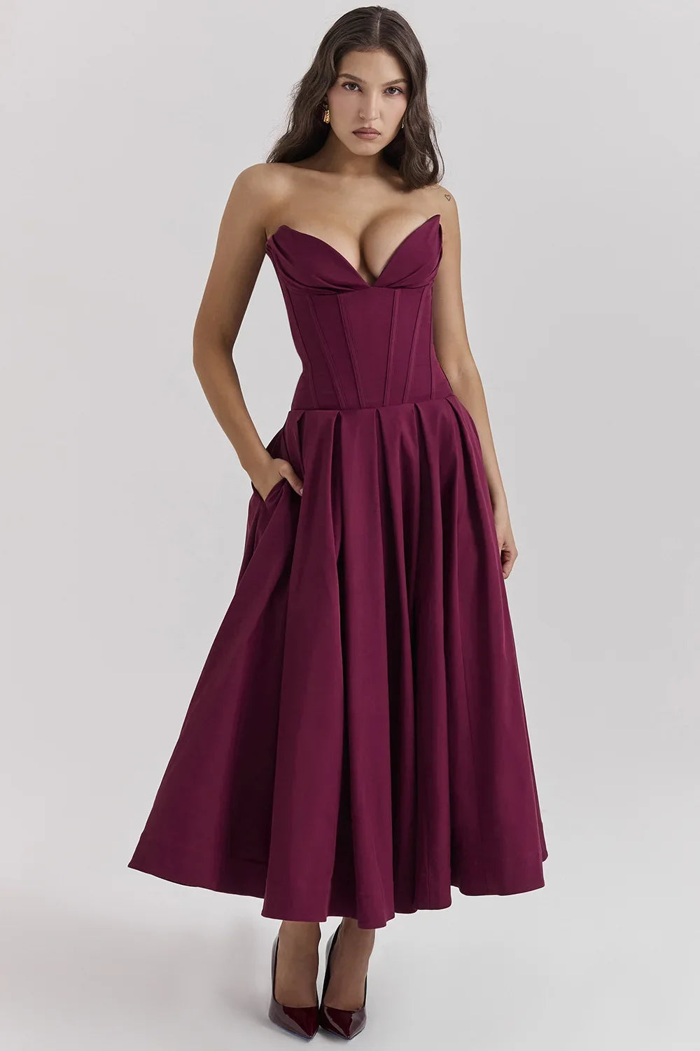 Nari midi dress