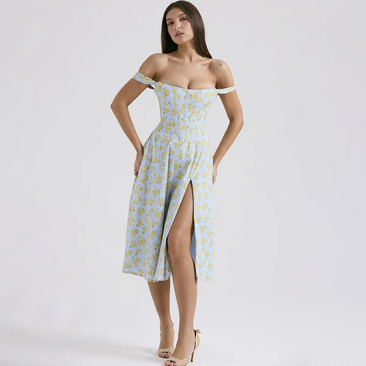 Noren midi dress