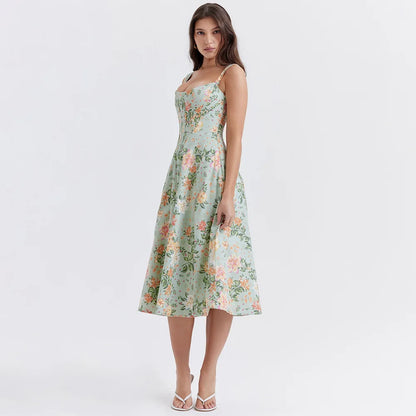 Noren midi dress