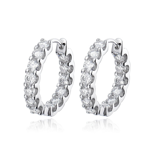 Moissanite earrings