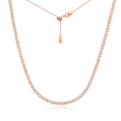 Zircon necklace