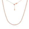 Zircon necklace