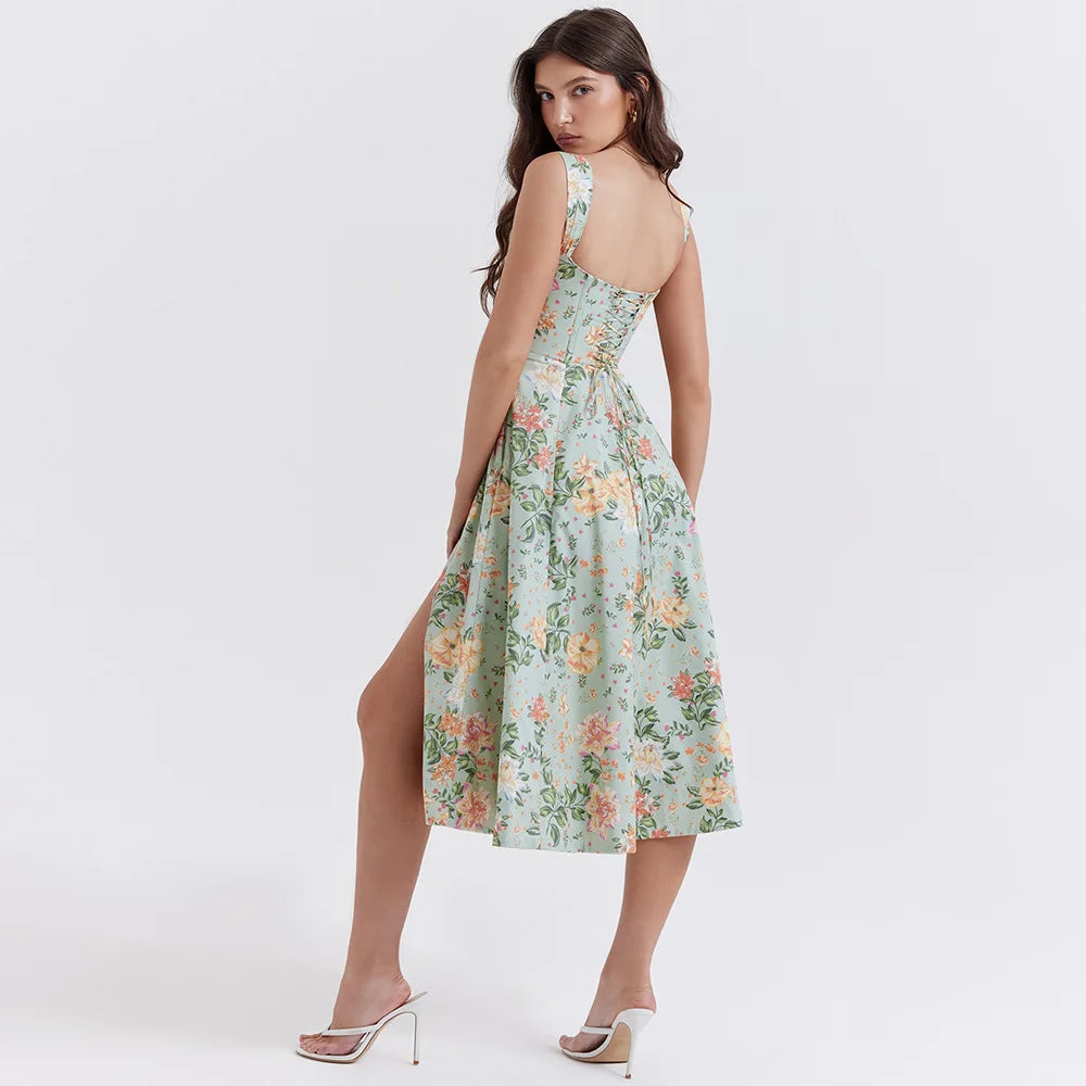 Noren midi dress
