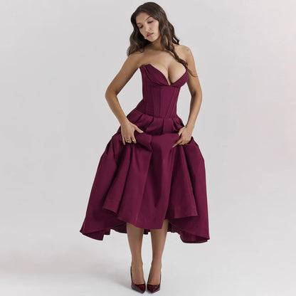 Nari midi dress