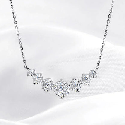 Moissanite necklace