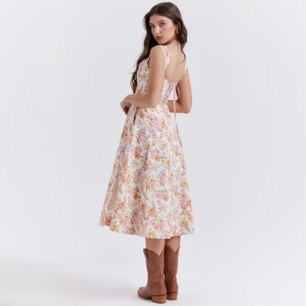 Noren midi dress