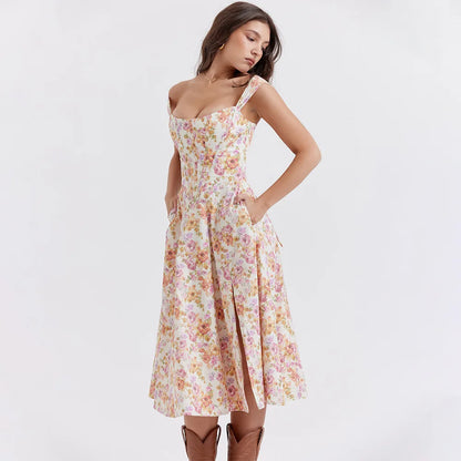 Noren midi dress