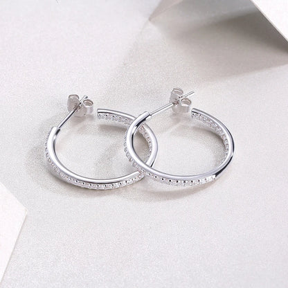 Moissanite earrings