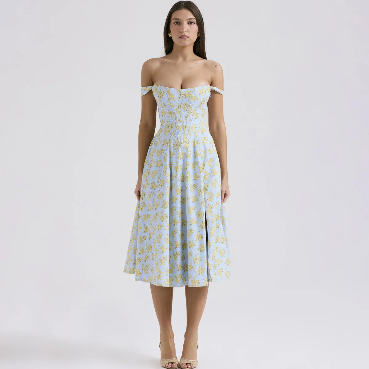 Noren midi dress