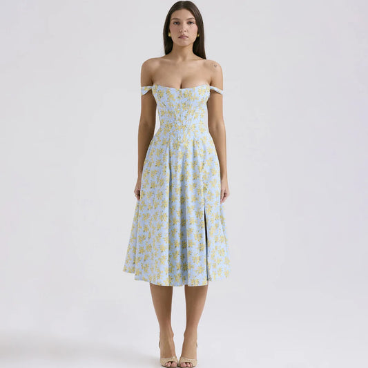 Noren midi dress