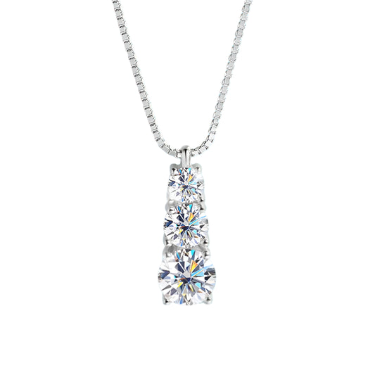 Moissanite necklace
