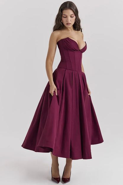Nari midi dress